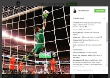 El festejo de la Roja en las redes sociales