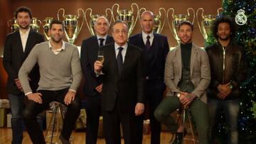 El Real Madrid felicita las fiestas a sus fans con este mensaje