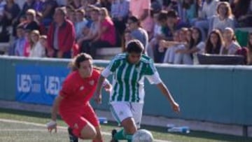 Un derbi Betis-Sevilla juvenil de esta temporada. 