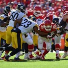 Alejandro Villanueva fue titular en la derrota de los Steelers