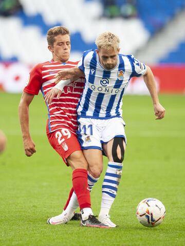 Debut: Real Sociedad-Granada
Día del debut: 08/11/20
Edad del debut: 19 años, 8 meses y 25 días