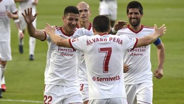 Los Álvaros sorprenden a un irreconocible Alcoraz