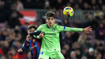 Gonzalo Villar es el ¨²nico fichaje que ha realizado el Getafe en el mercado invernal.
