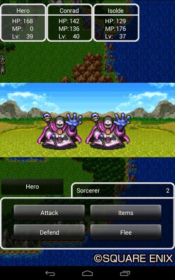 Captura de pantalla - Dragon Quest II (IPH)