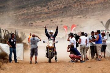 Marc Coma consiguel la victoria del Dakar 2014 en motos