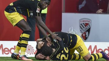 Un gol de Pulisic en el 90+2 dio un punto al Borussia Dortmund