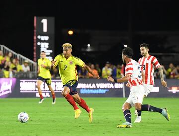 Dávinson Sánchez y Radamel Falcao anotaron en el triunfo 2-0 de Colombia contra Paraguay en el último partido que disputarán los dirigidos por Néstor Lorenzo en el 2022