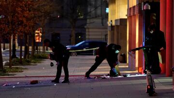 Shocking images emerge of U.S. Secret Service shooting armed man near the White House