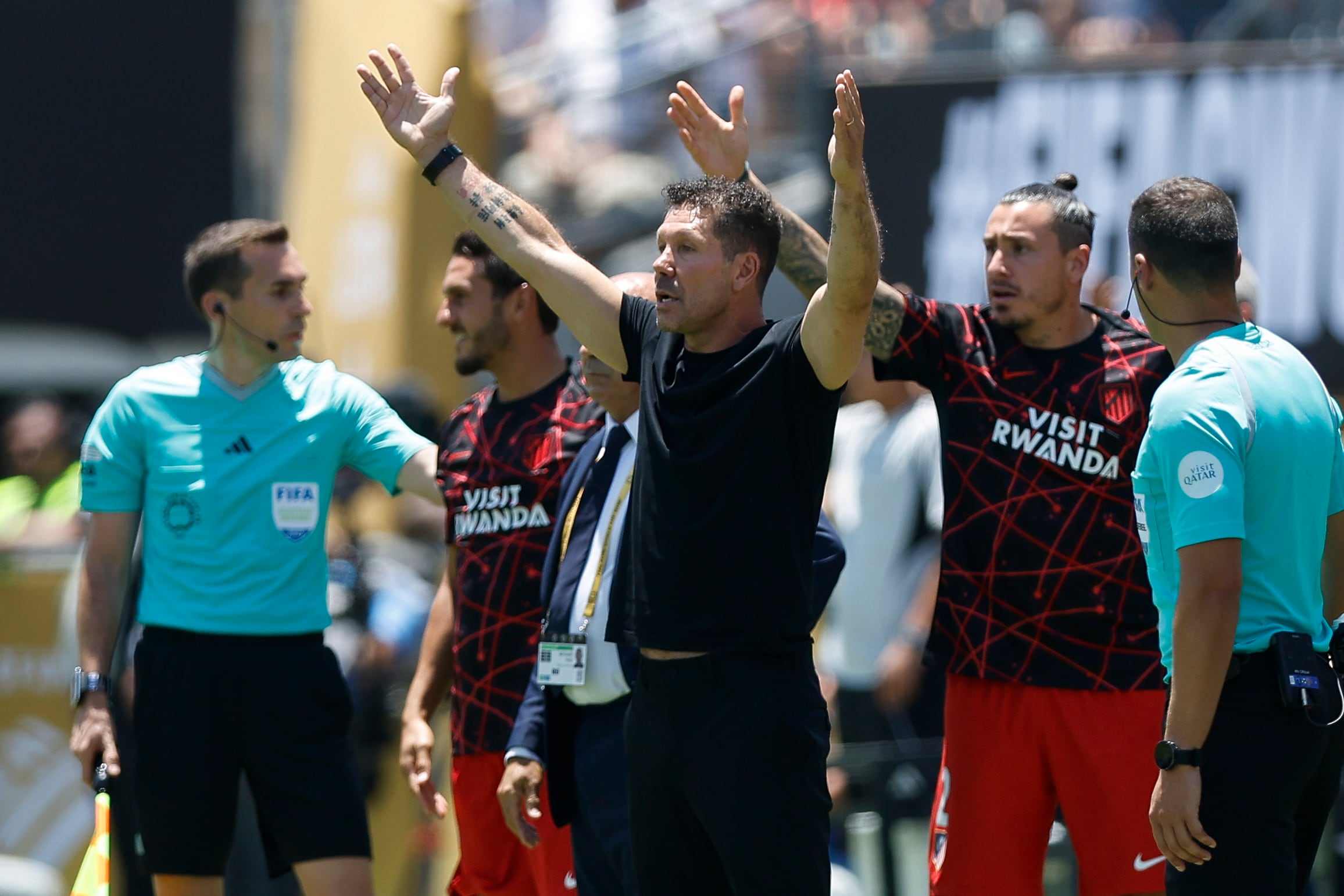 Simeone: Vi a un equipo que quiso, pero no pudo