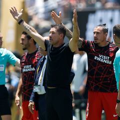 Simeone: “Vi a un equipo que quiso, pero no pudo”