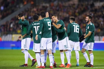 La crónica del Bélgica vs México en imágenes