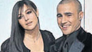 Cannavaro, con Bellucci.