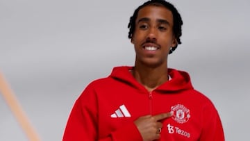 La primeras palabras de Yoro como jugador del United que no gustarán al madridismo