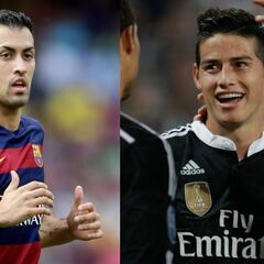 Busquets, James Rodriguez on Beckham's Inter Miami radar