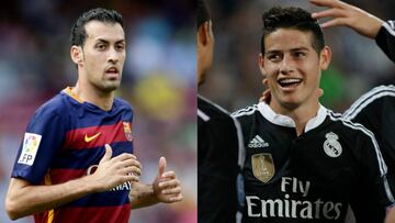 Busquets, James Rodriguez on Beckham's Inter Miami radar