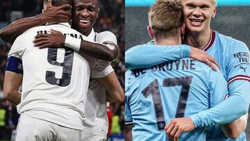 Manchester City ir¨¢ al Santiago Bernab¨¦u con la intenci¨®n de tomar ¡®venganza¡¯ ante un Real Madrid que viene de alzar su vig¨¦sima Copa del Rey, pero ?Cu¨¢l plantilla vale m¨¢s?