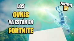 ¿Dónde están los ovnis en Fortnite? Ya están en el juego y te pueden abducir