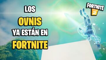 Fortnite: los ovnis ya están en el juego y te pueden abducir