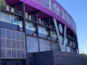 Exteriores del José Zorrilla, estadio del Real Valladolid, reformados.