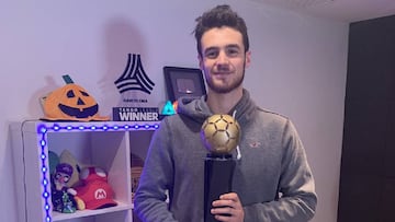 La historia de Kolderiu: el portero &#039;youtuber&#039; con 1M de seguidores ficha por el Llagostera