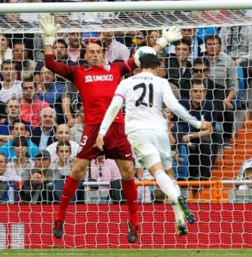 Morata se encuentra con un gran Caballero.