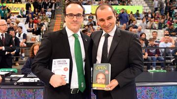 Duran, con Ocampo el pasado domingo en Badalona