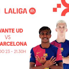 El Barcelona busca ante el Levante un pleno de victorias en su segunda cita liguera: así puedes verlo