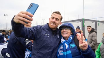 Entrenamiento del Alavés.