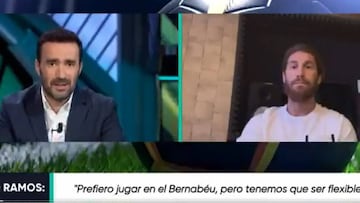 Sergio Ramos: "Prefiero jugar en el Bernabéu que en Valdebebas, pero voto por la más segura"