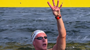 La bestia Wellbrock, cuatro oros en el mar forjados en una salita