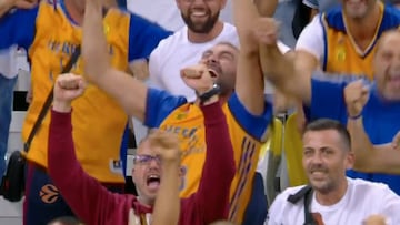 La emoci車n se apoder車 de toda Gran Canaria: la jugada con la que hicieron historia en Euroliga