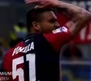 Infracción e ¿insultos?: Por esto fue expulsado Pinilla en Genoa