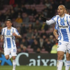Braithwaite logra el mejor debut goleador del Leganés en Primera
