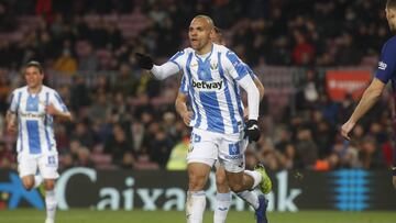 Braithwaite logra el mejor debut goleador del Leganés en Primera