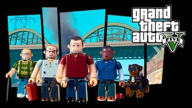Grand Theft Auto presenta tres nuevos sets de figuras Kubrick