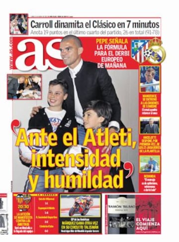 Las portadas de AS de abril