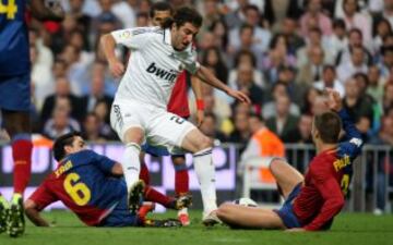 El argentino Higuain jugador del Real Madrid desde 2006 al 2013