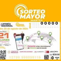 Resultados Sorteo Mayor 3940: lista de ganadores y premios, hoy 20 de agosto del 2024
