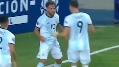 La conexión Gaich-Mac Allister sigue dando alegrías... ¡tres de tres para la Albiceleste!