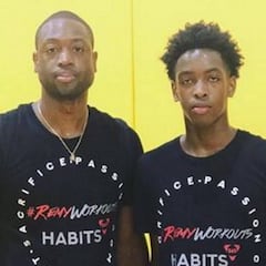 El hijo de Wade (16 años) ya tiene una oferta de la NCAA: Nebraska