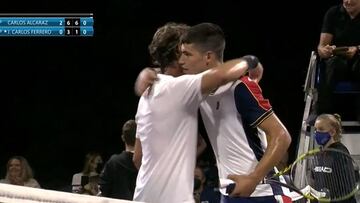 El aprendiz Alcaraz gana a su maestro Ferrero