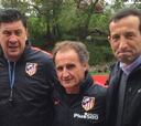 Diego Aguirre empieza con Simeone su gira europea