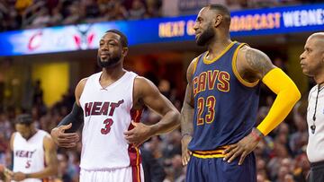 LeBron soñó este verano con la llegada de Wade a Cleveland
