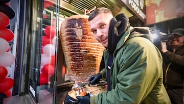 Podolski, magnate del kebab