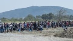 Los refugiados a su paso por Macedonia