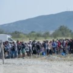 Los refugiados a su paso por Macedonia
