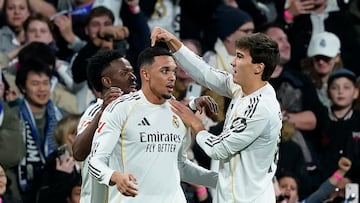 The Real Madrid coach was full of praise for the Englishman after a 4-1 victory over Real Sociedad.