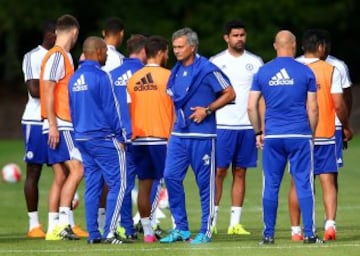 El Chelsea de Falcao y Cuadrado se prepara para la final de la Community Shield