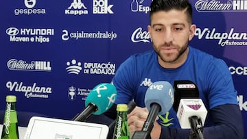 Zarfino: "Por encima de todo está el Extremadura"