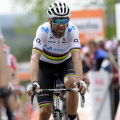 Peligra el Giro para Valverde: sufre un edema óseo en el sacro